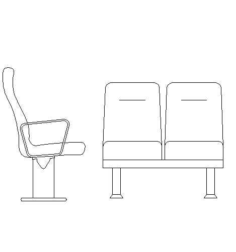 船用铝合金高级座椅(QLS-B型)