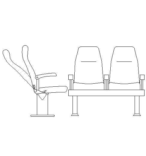 船用铝合金高级座椅(QLS-D3型)