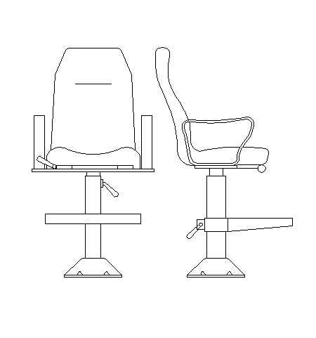 船用铝合金高级座椅(QLS-E3型)