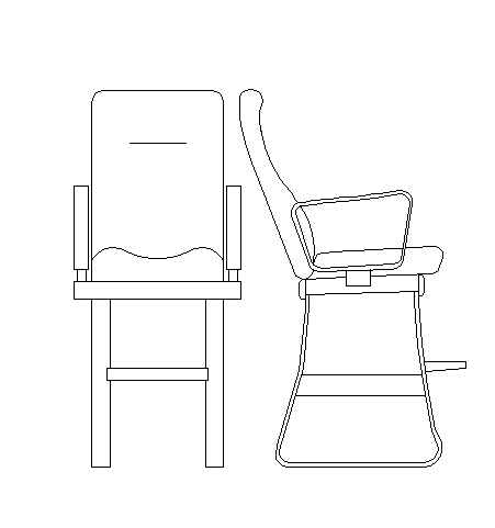船用铝合金高级座椅(QLS-E4型)